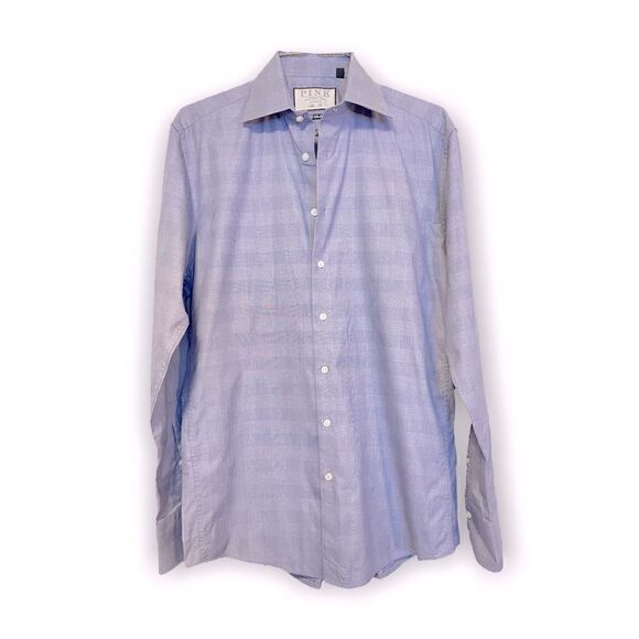 Men’s THOMAS PINK Slim Fit Button Down - Picture 1 of 9